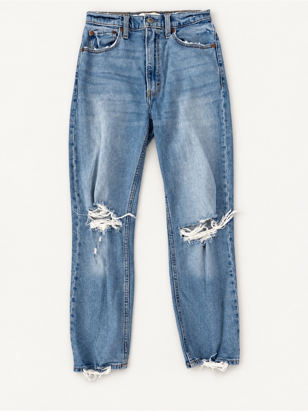 Abercrombie & Fitch The Ankle Straight Ultra High Rise size 2 Short